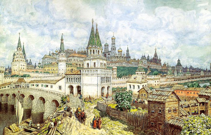 Стихи о Москве во времена Ивана Грозного