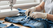 Что сшить из старых джинсов: классный аксессуар, который и подарить не стыдно