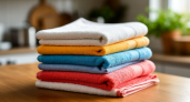 Кухонные полотенца пахнут даже после стирки? Используйте этот трюк – запах исчезнет навсегда
