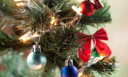 Как установить елку в доме, чтобы она не упала на ребенка