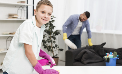 Уборка с детьми не миф: вот как грамотно организовать процесс