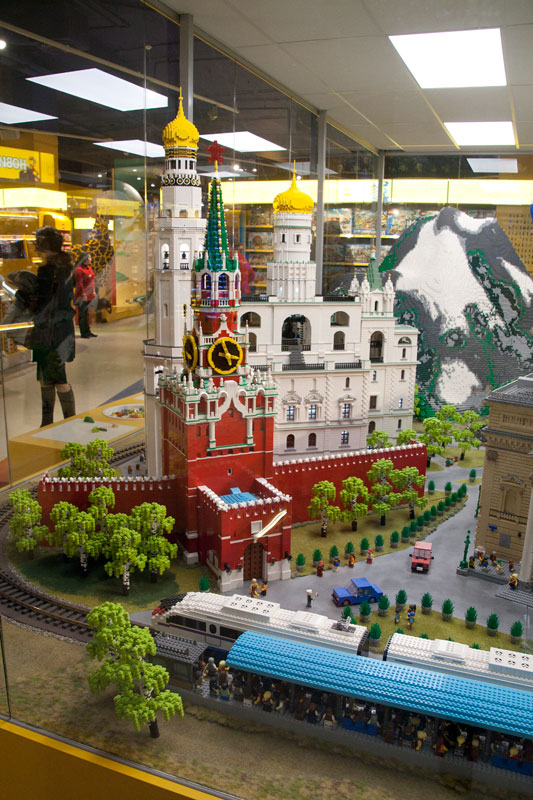 Москва из Лего