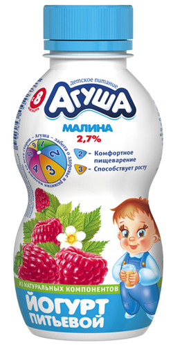 Детский йогурт Агуша