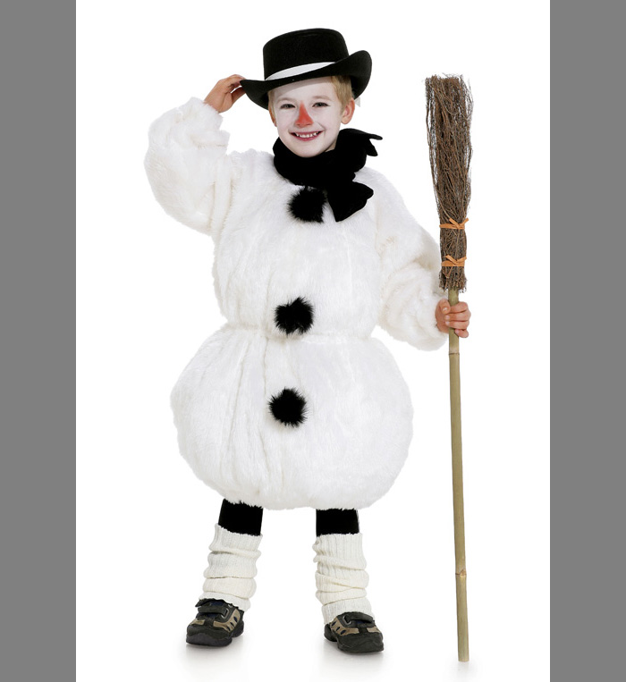 карнавальный костюм снеговика