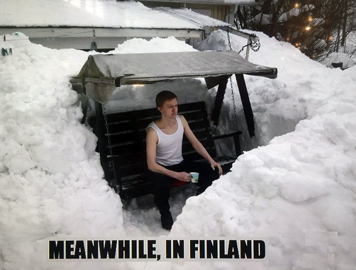 Тем временем в Финляндии