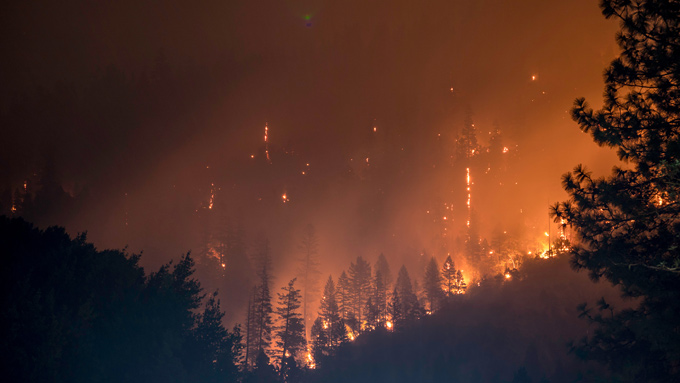 Лесные пожары. Photo Matt Howard