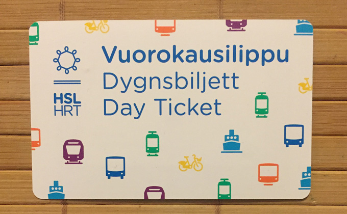 Проездной билет на 1-7 дней в Хельсинки