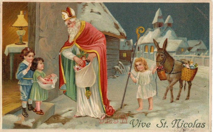 День святого Николая. Старинные открытки