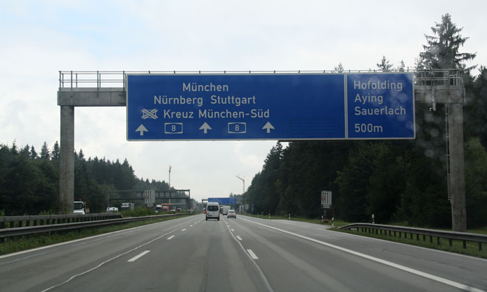 Автострада в Германии