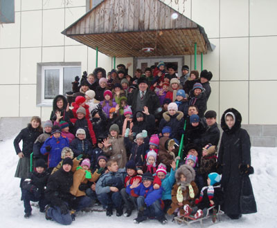 Многодетная семья Шаповал из Новокузнецка 