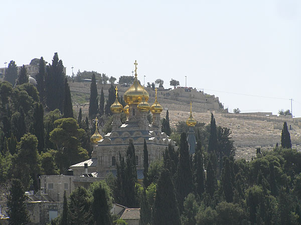 Храм святой Марии Магдалины в Гефсимании