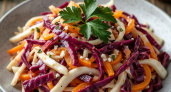 Готовлю этот салат каждый пост - простой, вкусный и сытный: отлично подходит к любому гарниру